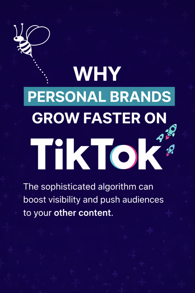 TikTok growth strategy illustration showing how TikTok traffic can drive followers to Instagram and other social media platforms.